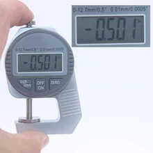 

Digital Diai Gem Caliper Measures from 0-12.7 mm/0.5" by 0.01 mm/0.0005" Goldsmith Tool Caliper Jewelry Measurement Tools