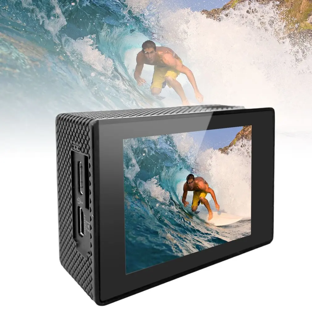 Оригинальная Экшн-камера 4K водонепроницаемая Спортивная DV 1080P легкая WiFi спортивная автоматическая видеокамера с широким углом обзора