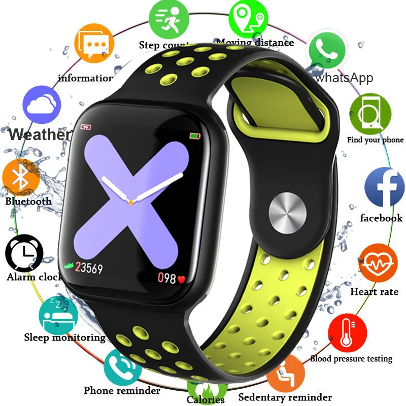 Smart Watch 2020 Blood Pressure Fitness Tracker Smartwatch Men Women
Waterproof Call Message Reminder Bluetooth Watches PK IWO 8