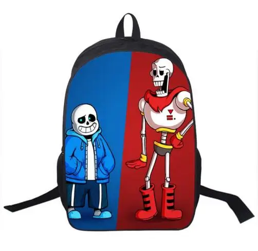 Рюкзак с принтом «Undertale» для мальчиков и девочек, школьные сумки для молодых мужчин и женщин, повседневный рюкзак, детский рюкзак, рюкзаки на плечо, подарочная сумка - Цвет: 9