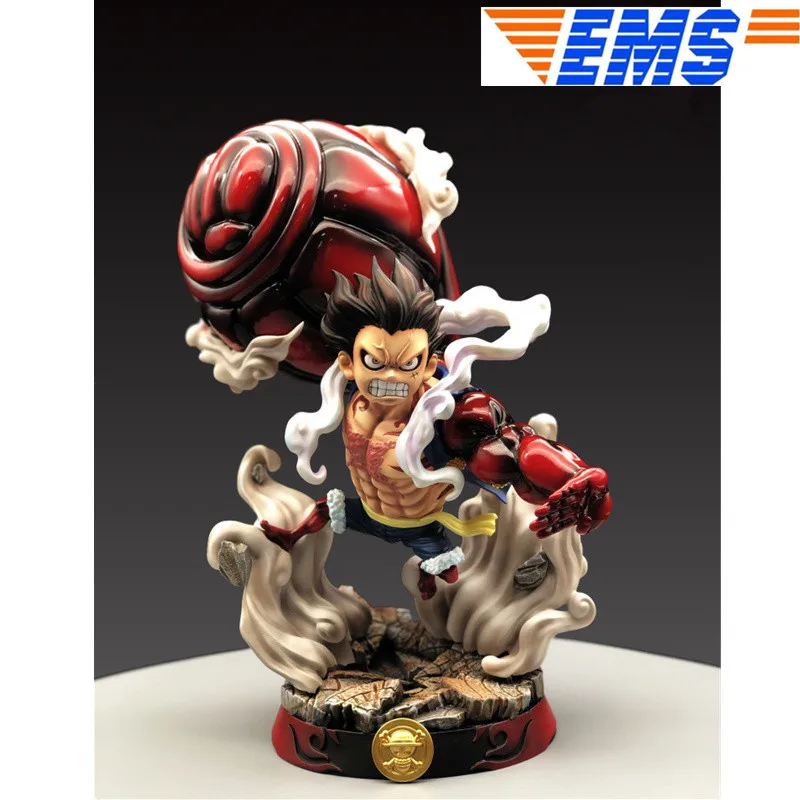 

Anime ONE PIECE Statue Monkey D. Luffy Gear fourth Full-Length Portrait Polystone Action Figure Collectible Model Toy BOX Q995
