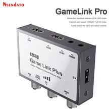 EZCAP 312 HDMI USB 보드 캡처 카드 USB2.0 오디오 비디오 레코딩 그래버 박스 PS4 스위치 PC 게임 라이브 스트리밍 라인 마이크