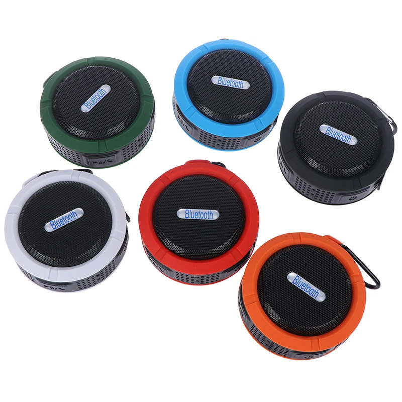 Mini Wireless Bluetooth Speaker Portable Waterproof Outdoor Column Box Speaker Support TF card Stereo HiFi Boxes