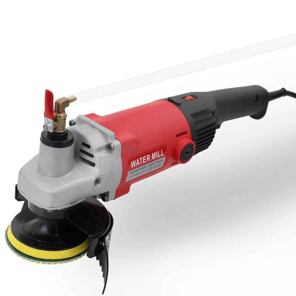 

Professional 7 variable speeds 1400W Polishing Machine Stone Concrete Marble Granite Polisher Water Mill Angle Grinder
