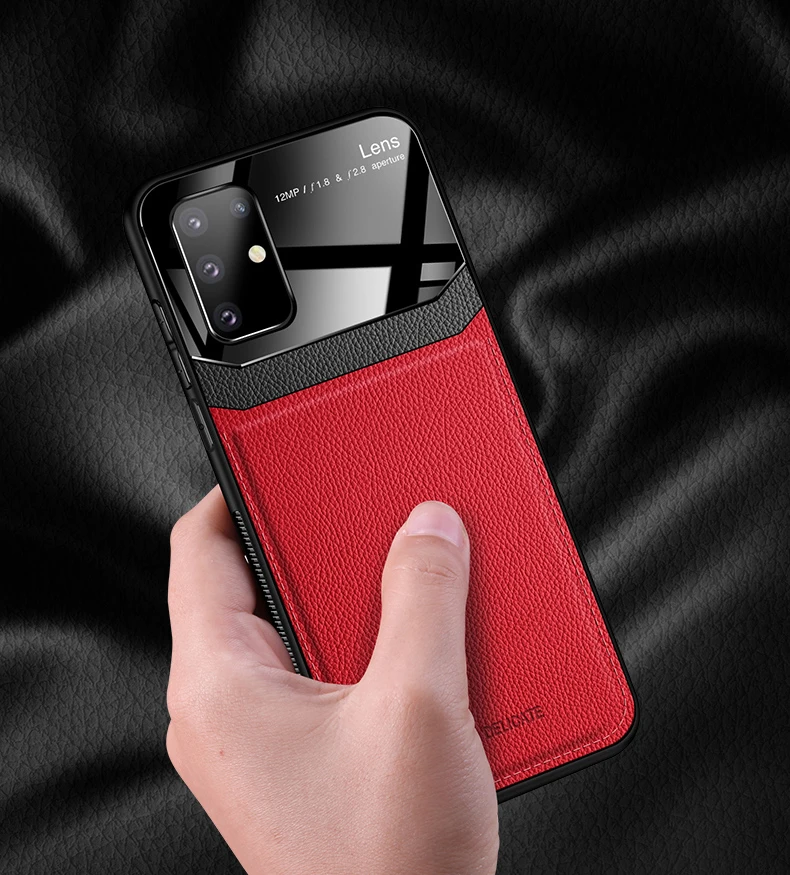 Чехол Funda для Samsung Galaxy S21 Ultra S20 FE Note 20 Plus A21S A51 A71 5G A70 A50 чехол из искусственной