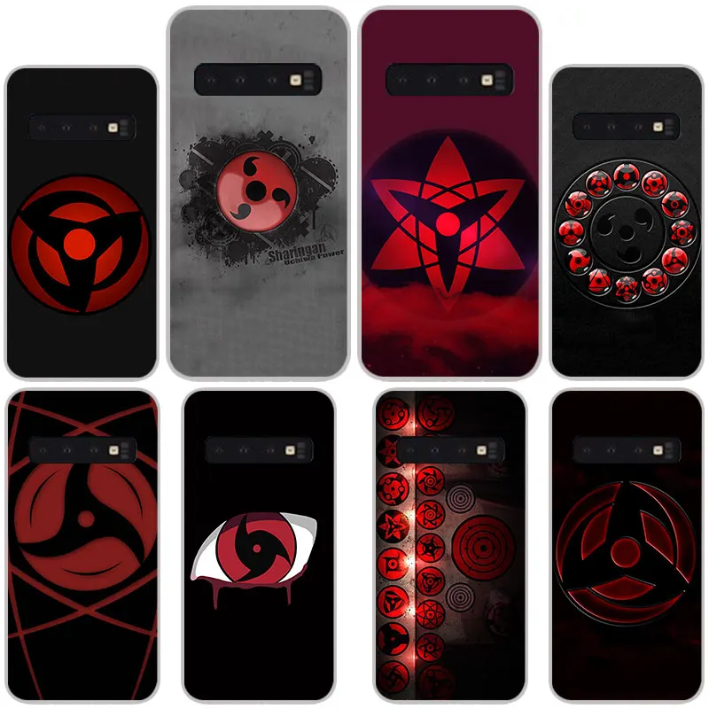 naruto the sharingan Matte Silicone Cases For Samsung Galaxy S8 S9 S10 Plus S10e S6 S7 Edge lite Soft TPU phone back cover |