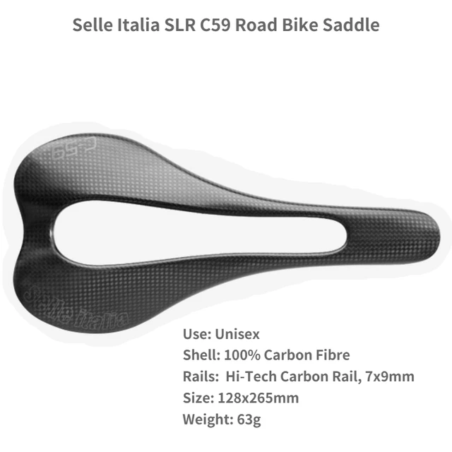 Sella bici da strada Selle Italia SLR C59 Full Carbon|Bicycle Saddle| -  AliExpress