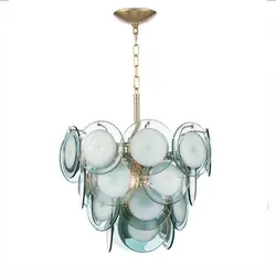 Современная роскошная креативная стеклянная люстра для гостиной, простой креативный персональный простой светильник для столовой