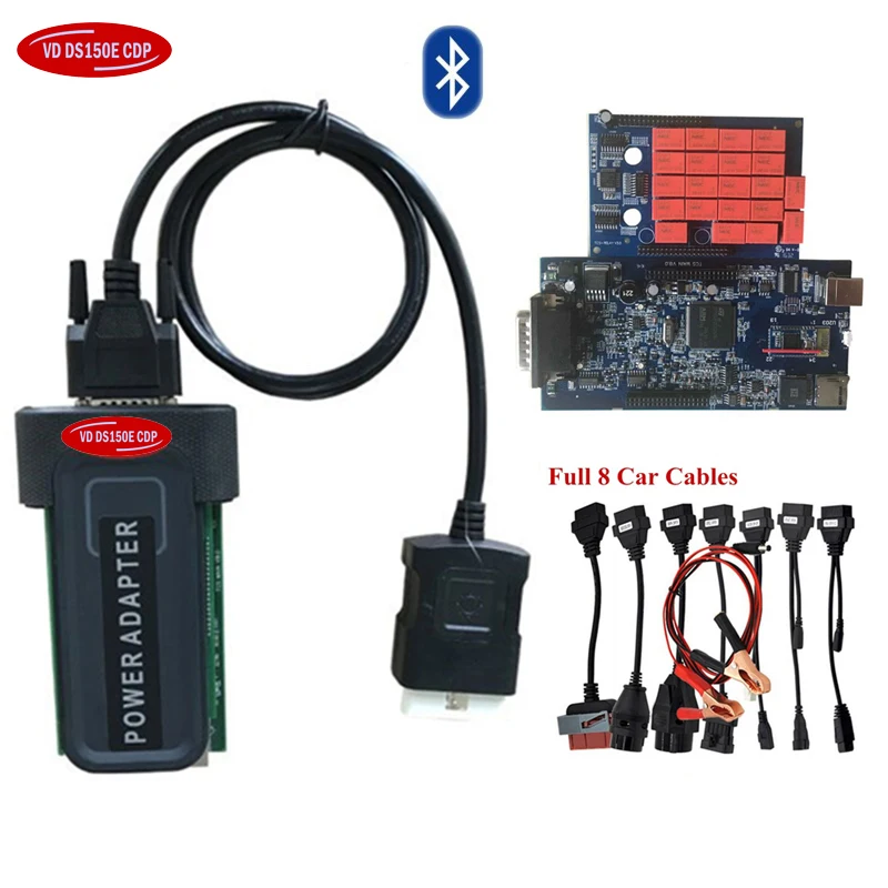 Новейший 2016R0 с Keygen Black vd ds150e cdp для autocoms сканер VD TCS CDP автомобили грузовик obd obd2 диагностический инструмент