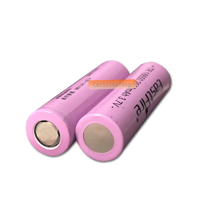 20 x Liion перезаряжаемых батарей ICR18650 2600mAh 18650 Batteria Кнопка сверху без защиты литиевая батарея