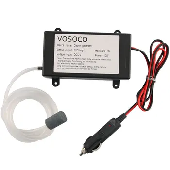 

DC12V 1000mg Ozone Generator Ozonizer Air sterilize Purifier Cleaner treatment vehicle disinfection For Car Formaldehyde removal