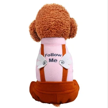 

4 Leg Cute Wing Winter Clothes for Small Dogs Pet Product Dogs Coat Jacket Pets Clothing for Chihuahua Cat Clothes XS-XL