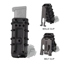 Тактический Скорпион жесткий корпус Пистолетная обойма Перевозчик Для 9 мм подсумок с Молл/держатель ремня
