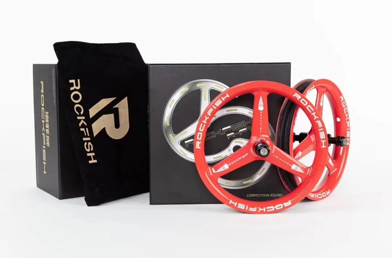ROCKFISH FT-3X2020, набор колес из углеродного волокна для детей, 12 дюймов, балансировочная ступица из углеродного волокна, набор колес для детей, раздвижной шаг, whe