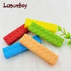 1Pcs Block Baby Teethers Sensory Chew Necklace Brick Silicone Biting Topper Teethers Toy Building Blocks Teether 3
