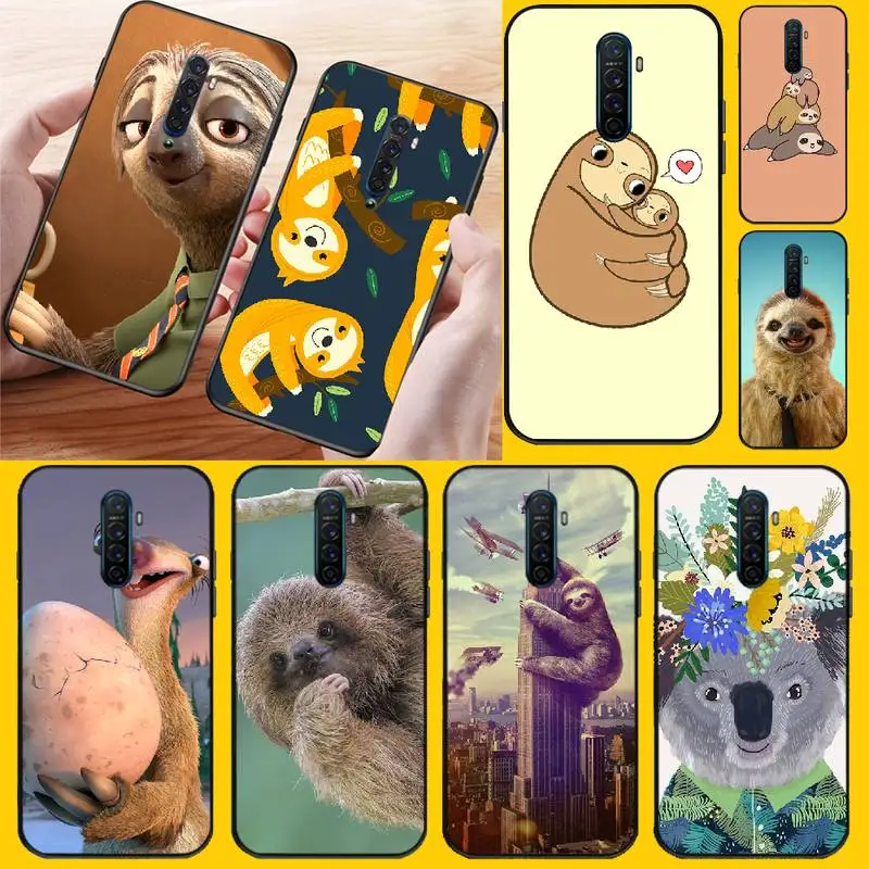 NBDRUICAI Animal sloth чехол для телефона OPPO Reno2 Z R15 pro R17 R11 R9S Plus R9 | Мобильные телефоны и