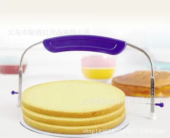 

Stainless Steel Adjustable Cake Saw-Tooth Steel Wire Cake Cutter Bread Quantizer Bread Separator