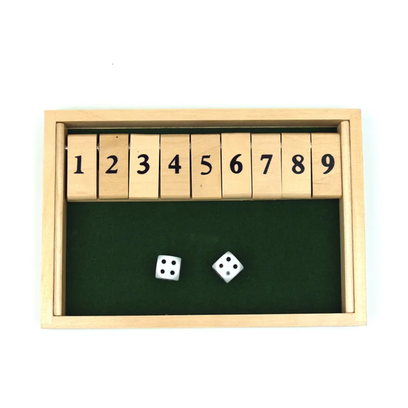 ABUO-Digital 2 Players Board Games Shut The Box Club Drinking Game Entertainment