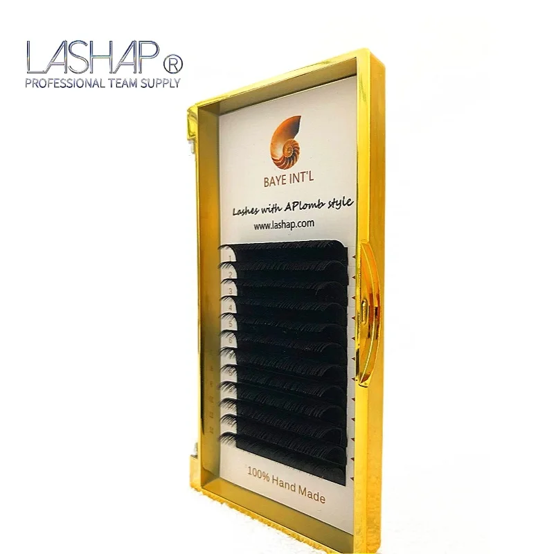 LASHAP Silk Cilios мягкие Индивидуальные Накладные ресницы C/CC/D локоны русский объем