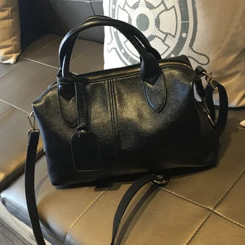 

2019 High Quality Big Size Boston Luxury Handbags Women Bags Women Messenger Shoulder Bag Women's Leather Handbags Bolsas CC-14