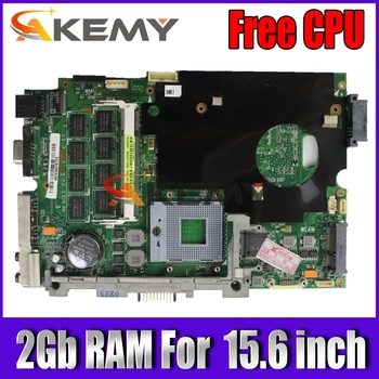 

Free CPU!!! laptop motherboard W/ 2GB RAM For Asus K50IJ K60IJ X5DIJ laptop 15.6 inch " mianboard motherboard