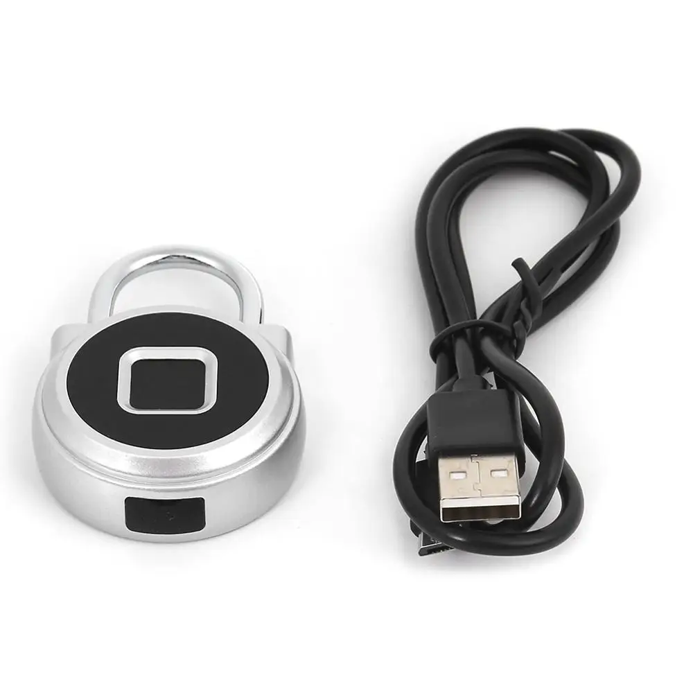 Anytek P10 Умный Замок без ключа с отпечатком пальца электронный замок USB Перезаряжаемый водонепроницаемый Противоугонный замок для безопасности двери багажный замок