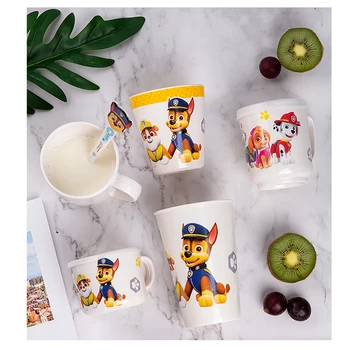 

Genuine Paw Patrol Baby Kids Children School Drinking Water Straw Bottle PUPPY PATROL Suction Cup 500ML Boy Girl Drinking Bottle