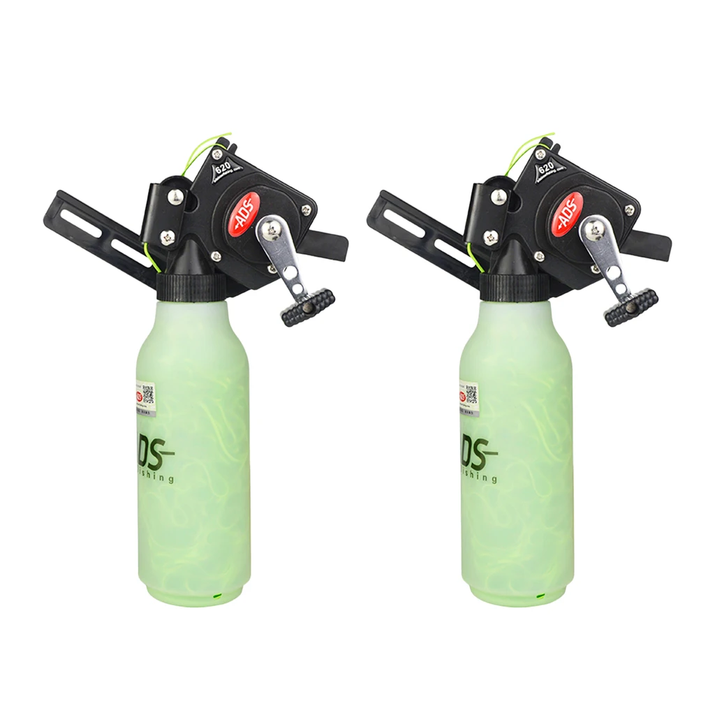 

2x Archery Pro Bow Fishing Reel Bowfishing Recurve Bow Fish Hunting Shooting