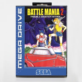 

Battle Mania 2 Trouble Shooter Vintage 16bit MD Game Card For Sega Mega Drive/ Genesis with Retail Box