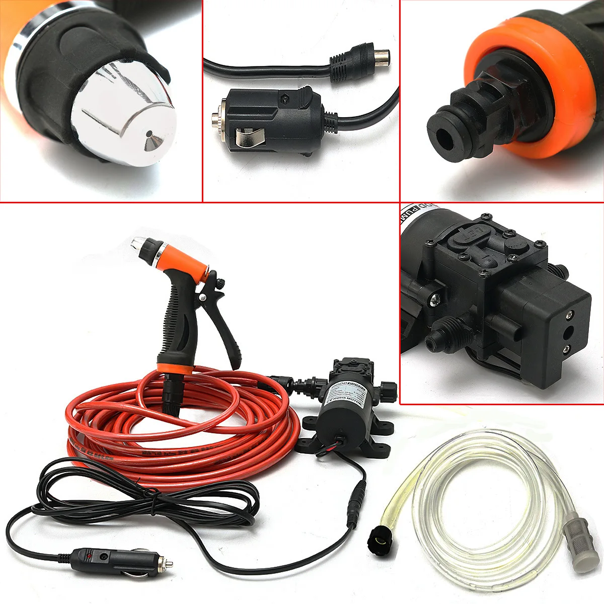Горячая 12V 100W 160PSI высокого давления xi che qiang