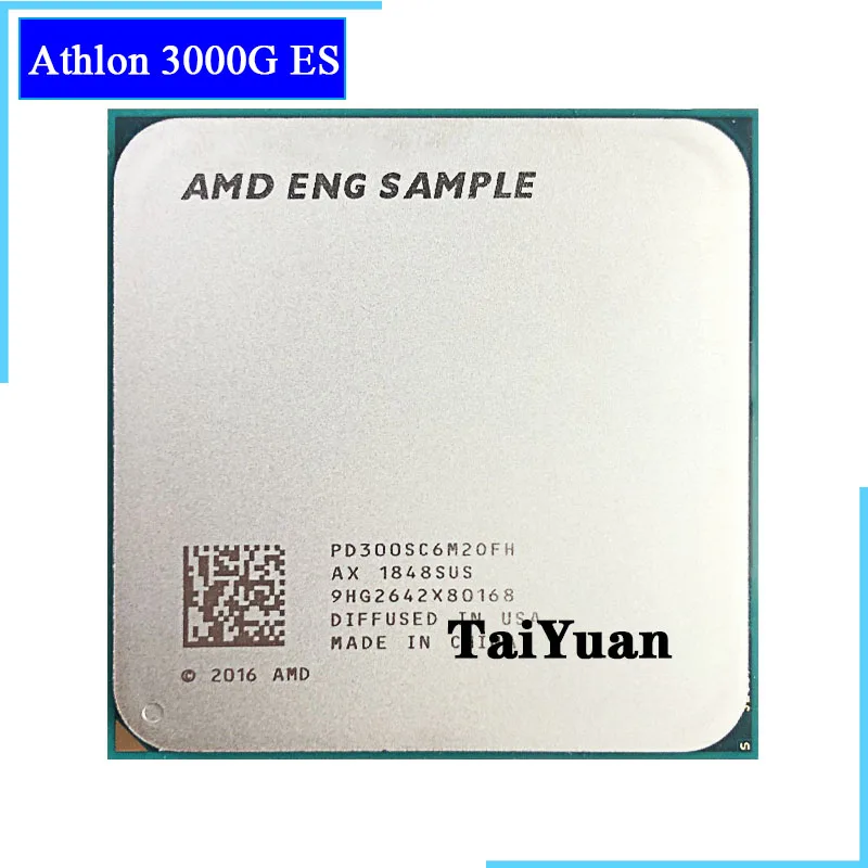Процессор AMD Athlon 3000G X2 es 3 2 GHz двухъядерный четырехъядерный процессор 35W cpu L3 = 4M