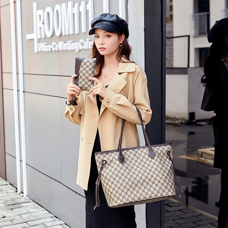 

Bag Women's 2019 New Style Fashion Printed WOMEN'S Bag Handbag Large Capacity Casual Shoulder Oblique Large Bag Tote Bag