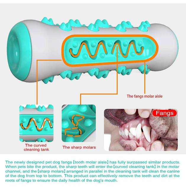 Dog Chew Toy Toothbrush