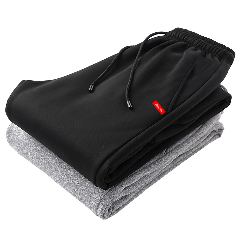 

Trousers Men's Printed Casual Pants Large Size 4XL Men's Elastic Waist Pulling Drawstring Sports Pants Men's Elastic Foot Pants