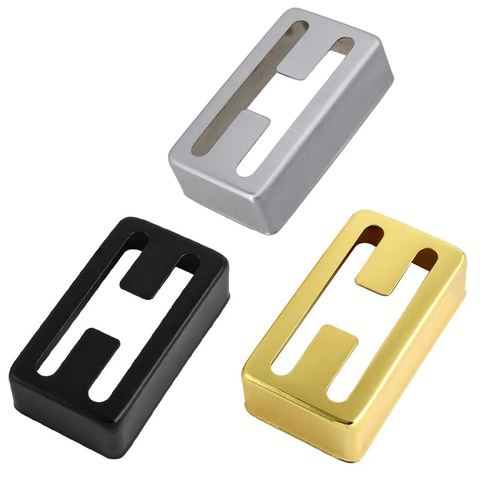 

H Style Pickup Cover Metal Copper-nickel Alloy Chrome for Electric Guitar