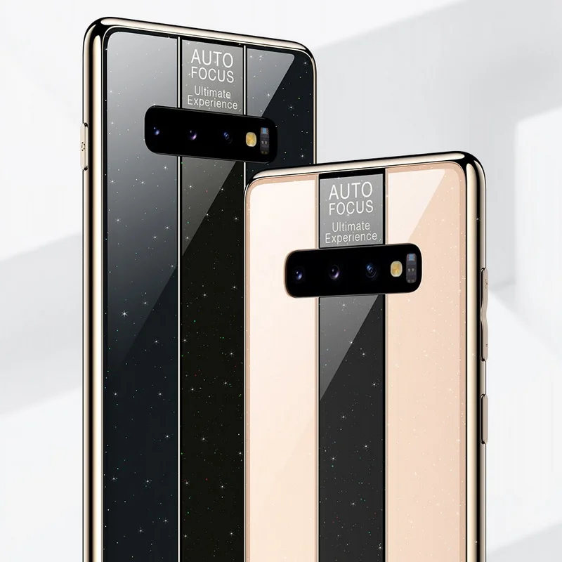 

Phone Case for Samsung 9 8 S8 S9 S10 Plus Shockproof Plating PC Mirror Hard Back Cover for Samsung Note10 Case Galaxy S10e Cases