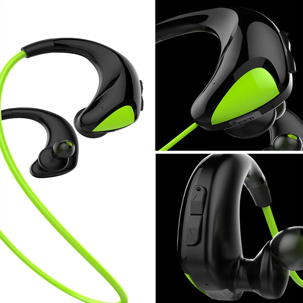 HYASIA беспроводные Bluetooth наушники стерео спортивные водонепроницаемые с