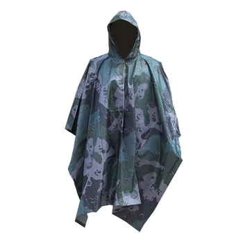 

Rainsuit Poncho Backpack Coat Man Military Men Rainsuit Ladies Impermeable Motorcycle Pvc Overall Single-person Rain Gear L