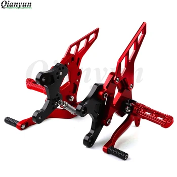 

Z900CNC Aluminum Footrest Adjustable Rearset Rear Footpeg for Kawasaki Z900 2017 2018 Motorcycle Rear Set Foot Pegs Pedal