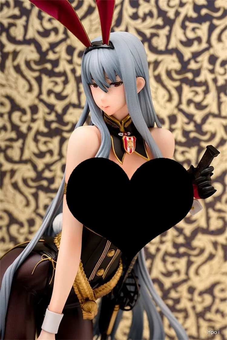 Аниме quesq Battlefield Valkyries Plug Dew Beria Bunny Garage Kit Модель