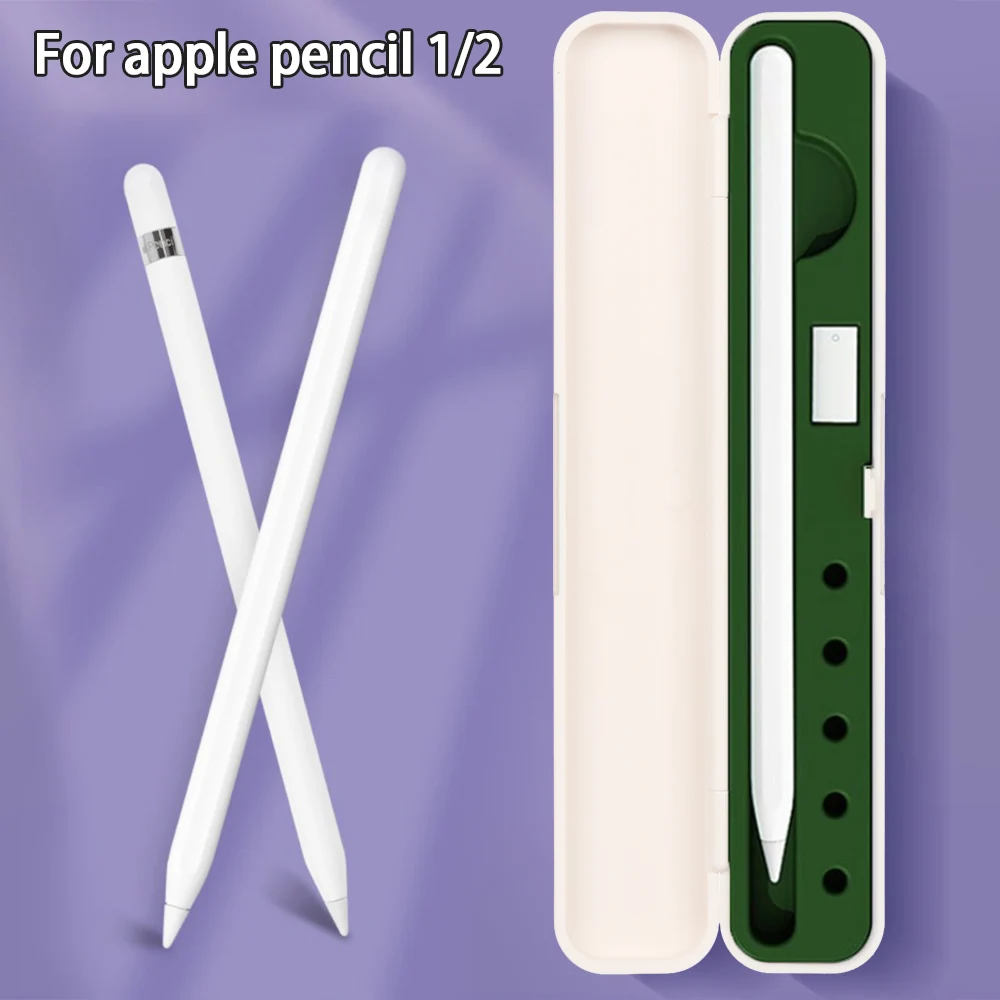 1PC Pencil Holder Case For Apple Storage Box Portable Hard Cover Travel Airpods Air Pods Accessorie | Компьютеры и офис