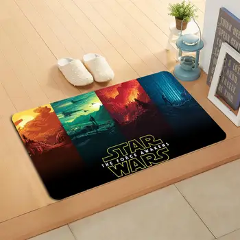

Custom Star War Doormat Home Decor Door mat Floor Mat Bath Mats foot pad#20-05-19-70