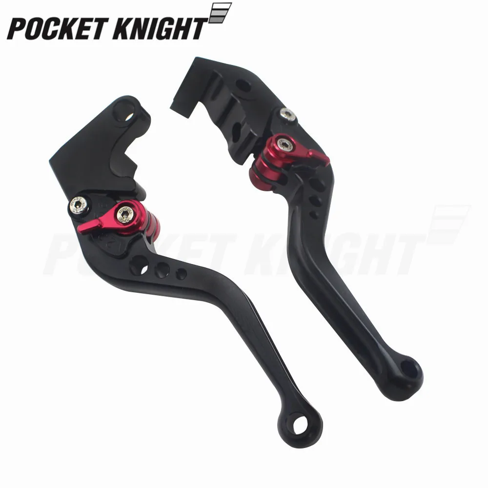 Короткие/длинные тормозные рычаги сцепления для HONDA CBR600RR 2003-2006, CBR900RR CBR954 2002-2003 мотоцикл Регулируемый CNC алюминий - Цвет: Short Black