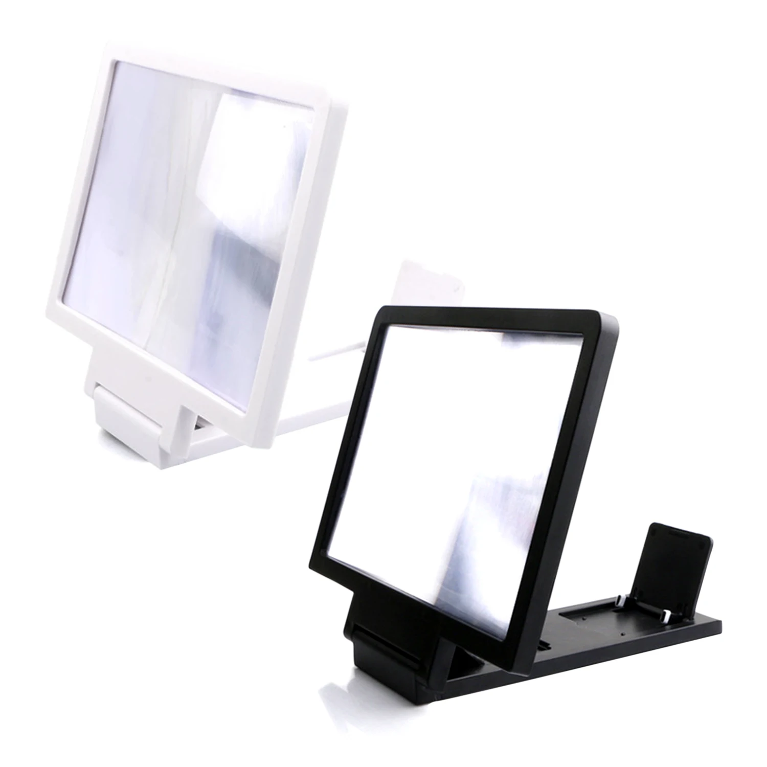 Besegad Radiation Protection 3D mini Mobile Phone Screen magnifier Protect Eyes HD Video Amplifier with Foldable smartphone