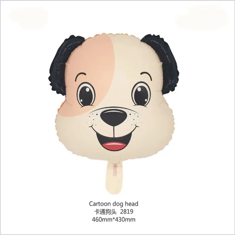 18 дюймов алюминиевые воздушные шары Мультяшные животные кролик медведь вечерние