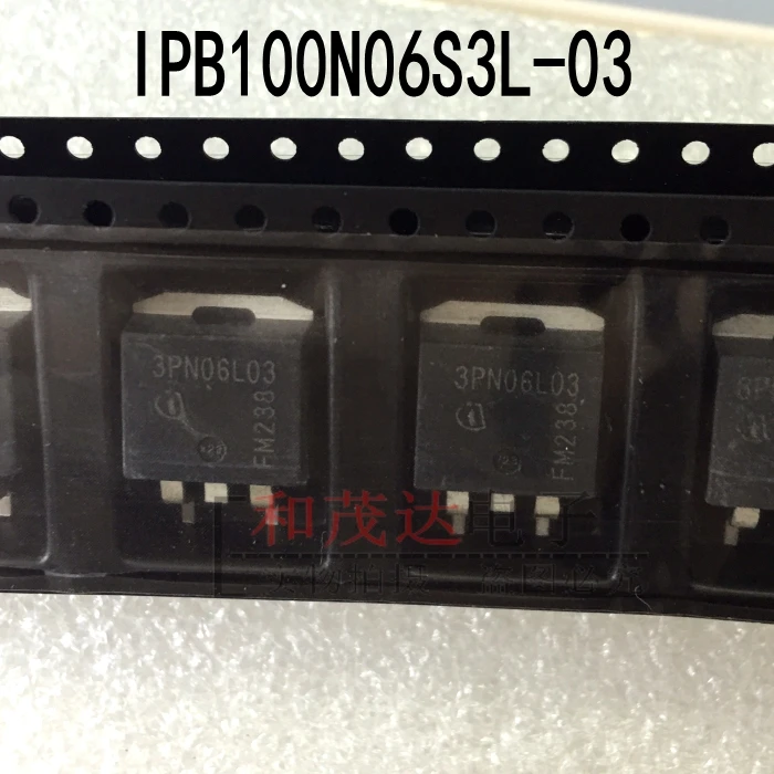 5 шт/3PN06L03 IPB100N06S3L-03 TO-263 TO263