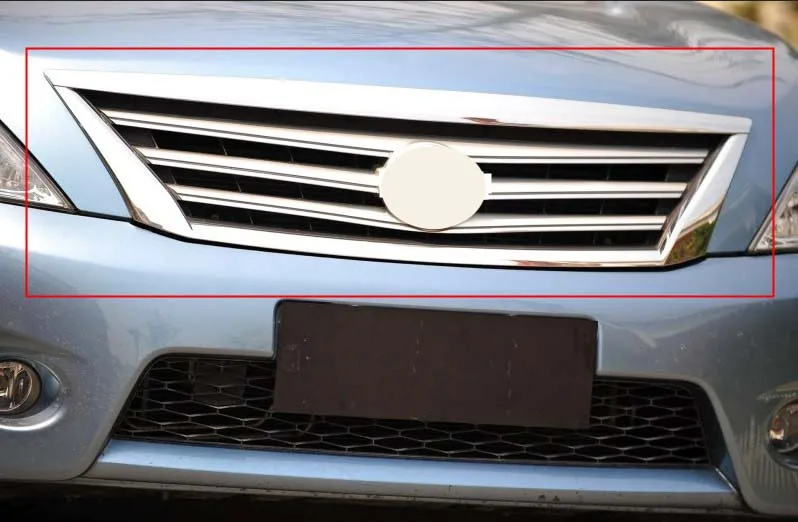 Хромированная передняя решетка радиатора рамка Накладка для Nissan Altima Teana 2011-2012 1