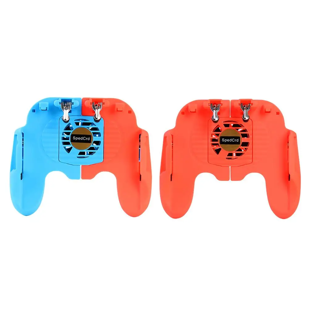H6 90 Degree Rotated Phone Gamepad for PUBG Controller Aim Fire Keys Joystick Mobile Phone Universa