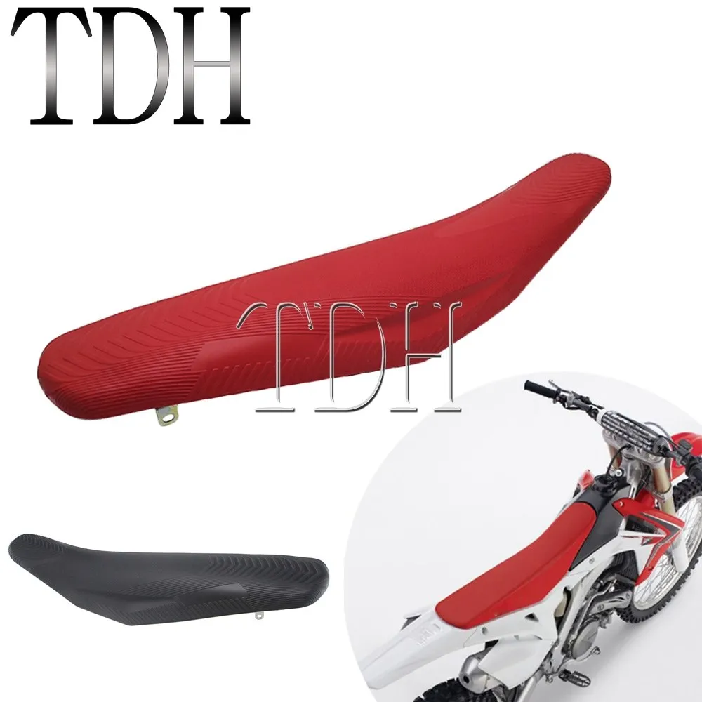 

Для Honda CRF250R CRF450R CRF 250R 450R 2013-2017 мотоциклетный гоночный велосипед-внедорожник черная/красная Подушка сиденья седло