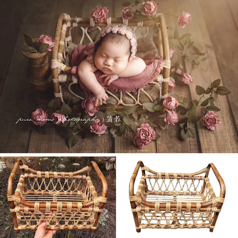 baby photoshoot props basket